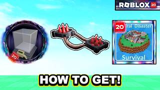 How To Get PERSONAL SAFETY SPIKES (Natural Disaster Survival Secret Badge) | The Hunt: Roblox 20 screenshot 4