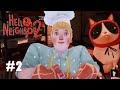 😦LA COCINERA LOCA DE HELLO NEIGHBOR 2😦 | #2 | JUEGO COMPLETO