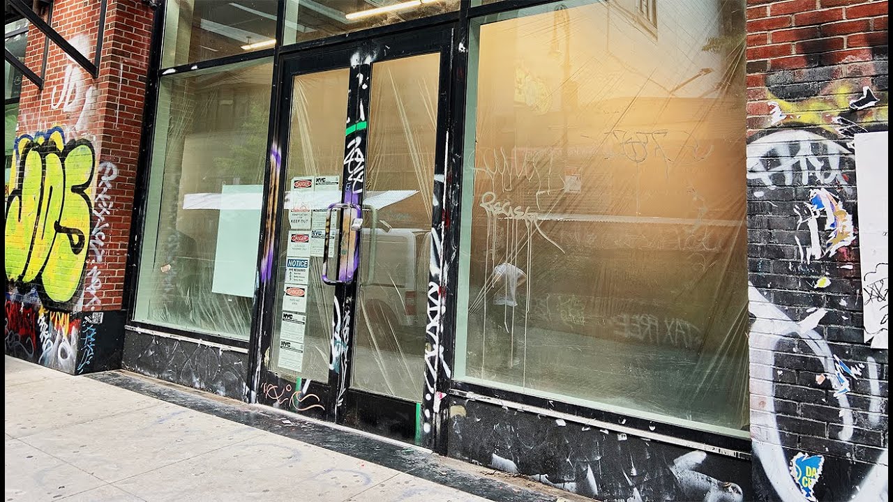 Paint Graffiti Removal From Brick, Metal, Stone, glass NYC, Glass