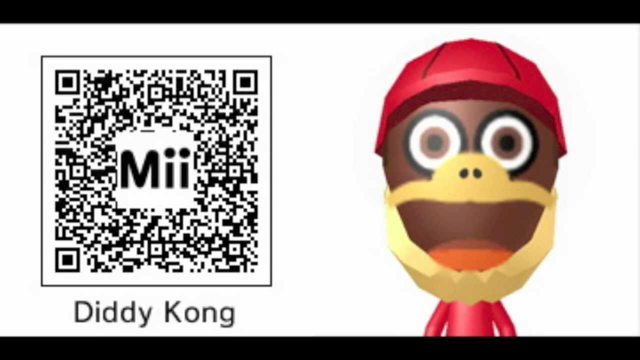 Nintendo 3DS Mii QR Codes Pack 7 - People, Animals, and Game Characters