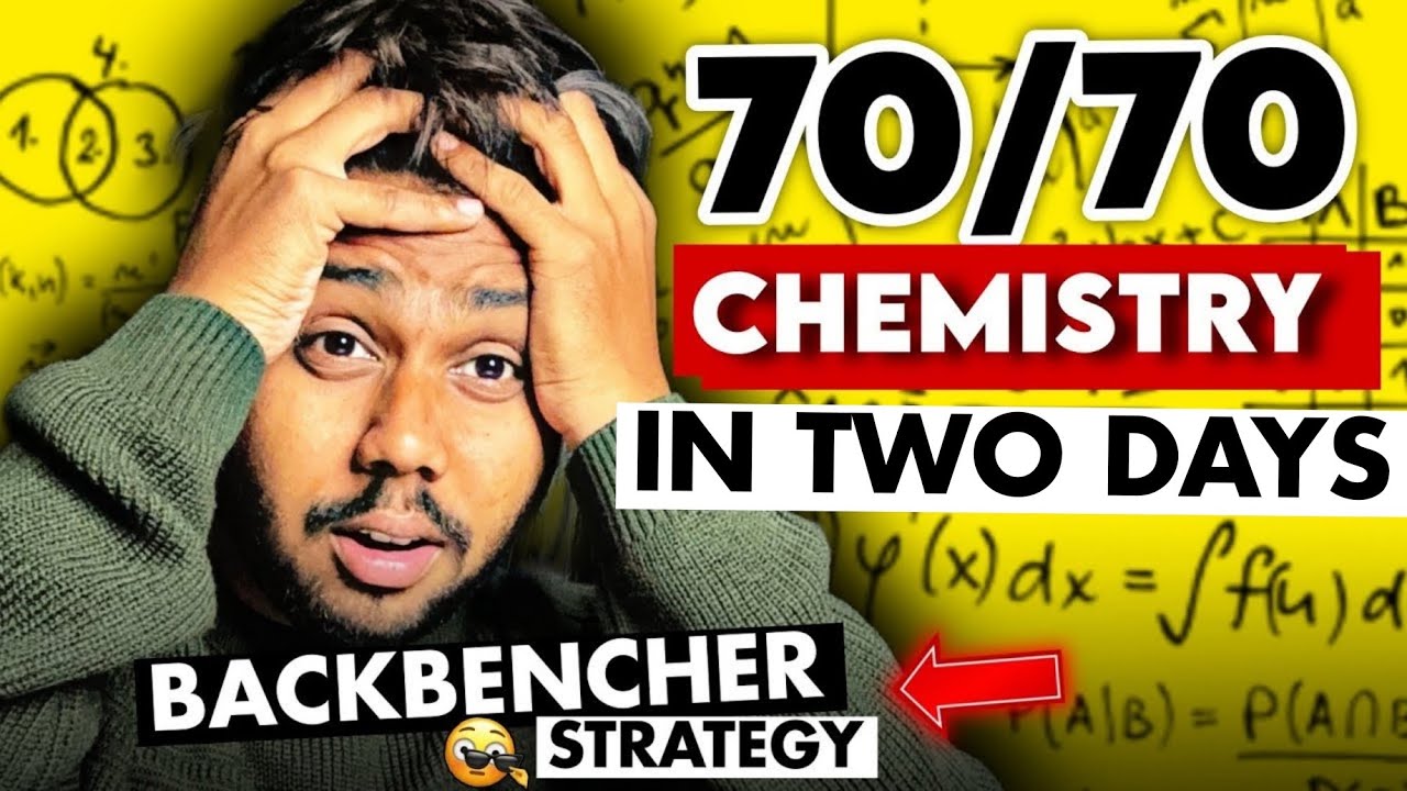 Class 12th - 70/70 in 2 days in Chemistry 🔥 CBSE Class 12th Chemistry ! #cbse #jee 
