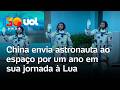 China lança missão Shenzhou-23 e envia astronauta ao espaço por um ano; veja vídeo