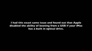Solution: No Bootable Device Bootcamp error on an iMac using USB