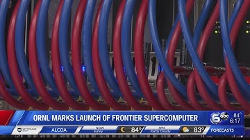 ORNL marks launch of Frontier supercomputer