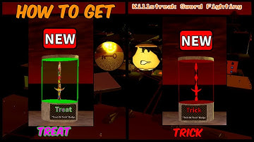 How to get Treat and Trick in Killstreak Sword Fighting | Roblox