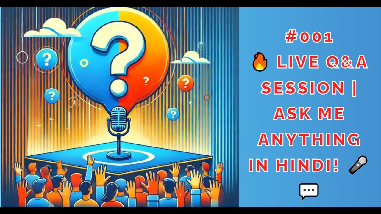 #001 Live question answer session with life coach|🔥 Live Q&A Session ...