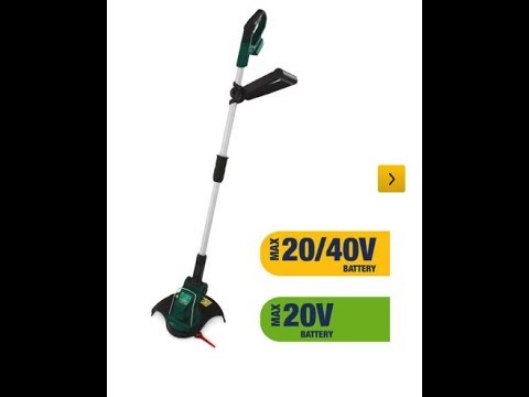 rechargeable strimmer aldi
