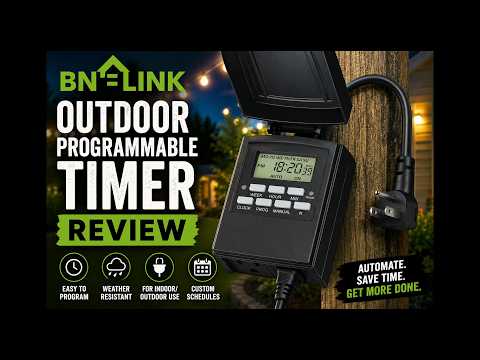 BN LINK outdoor programmable timer review