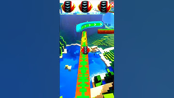 Going Balls: FASTEST Reverse Speedrun EVER! New Update 3 #shorts #goingballs