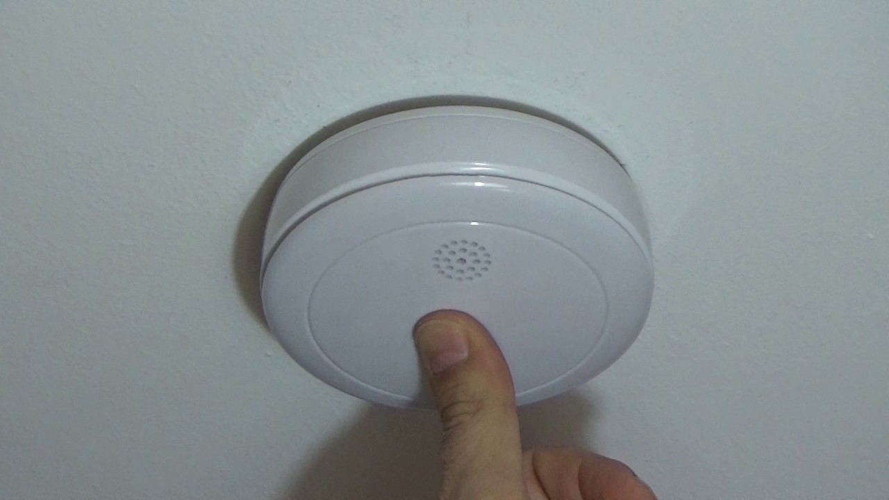 Smartwares RM218 Rauchmelder - Testfunktion und Alarm - YouTube