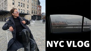 NYC VLOG | Shooting Content, Girls Lunch, At-Home Facial