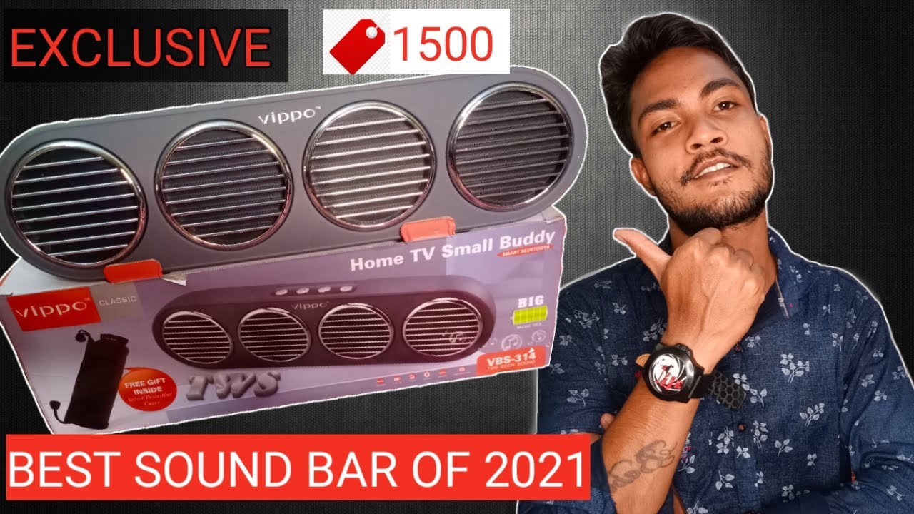 Best sound Bar of 2021 in Pocket Budget⚡vippo vbs314 wireless speaker