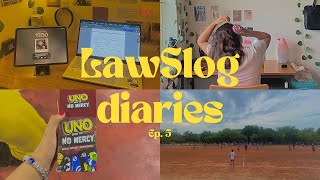 LawSlog diaries: got an extension for submission, football match in uni, uno no mercy screenshot 2