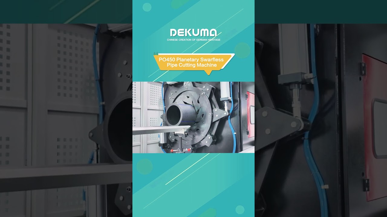 PO450 Planetery swarfless pipe cutting machine