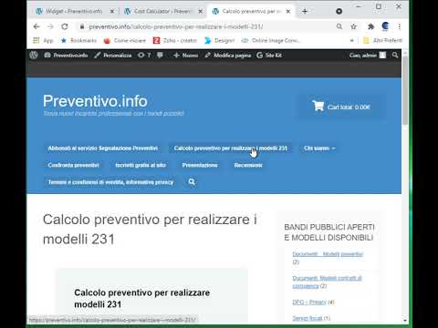 Video: Come Calcolare Il Preventivo