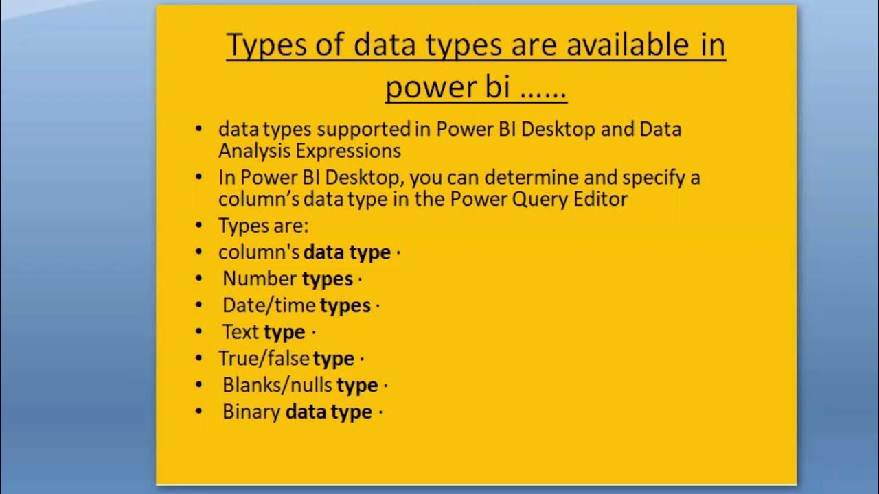 Data type is not supported. Data type is not supported