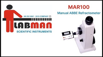 MAR100 - Manual ABBE Refractometer