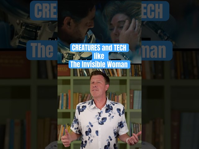 CREATURES and TECH like The Invisible Woman #fantasticfour #science