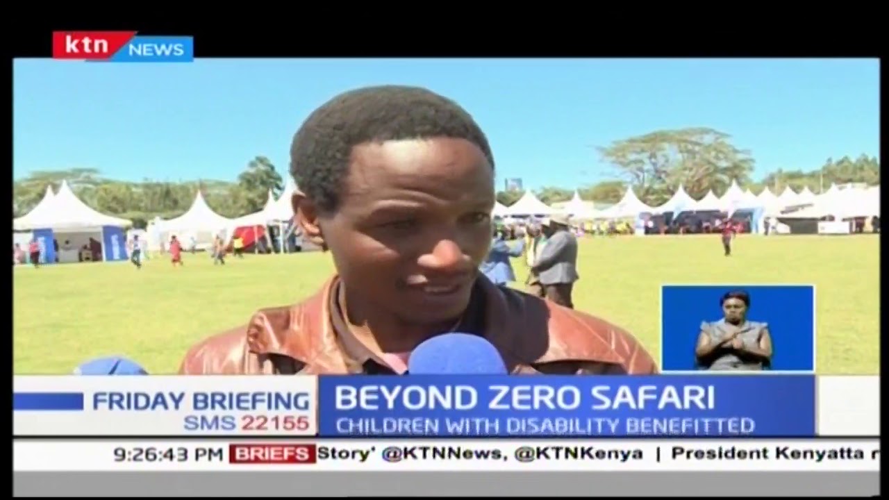 Parents bring out children with disabilities in Beyond Zero drive held in Narok