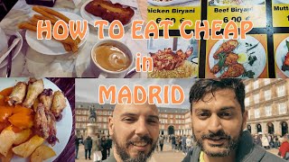 Madrid Food Challenge: 3 Meals For Less Than 25 Euros In The Heart Of The City! 🍽️🇪🇸