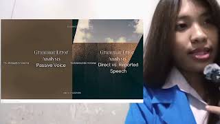 Causative Get , Subjunctive Wish, & Grammar Error Analysis 