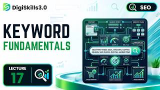 Keyword Fundamentals: What Keywords Are & Why They Drive Everything | SEO | Lec 17 | DigiSkills 3.0