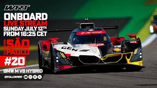 LIVE - FIA WEC 2026 - Sao Paulo - Onboard #20 BMW M Hybrid V8 (BMW M Team WRT)