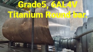Grade 5/6AL4V Titanium Round Bar Heavy Machining.
