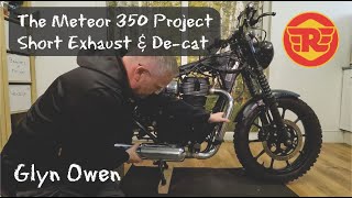 Part 21 - Custom Short Exhaust & De-cat on the Royal Enfield Classic 350 / Meteor 350 Bobber