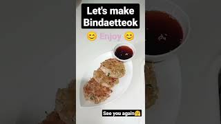 Yummy Korean Bindaetteok - Cheap, Nutritious And Healthy