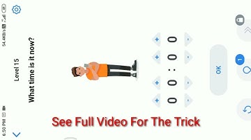 Easy Game Level 15 || What Time Is It Now.