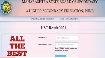 HSC Result 2021 Date and Seat Number Update | Class 12 HSC Board Maharashtra | Akash masal