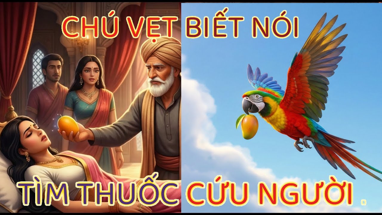 CHÚ VẸT BIẾT NÓI TÌM THUỐC CỨU NGƯỜI - Chuyện cổ tích kỳ thú