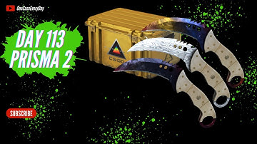 Opening one CS2 case every day until I get a Gold DAY 113