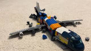 Cool looking Lego plane wreckage 