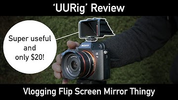 UURig review. Super useful and only $20! Camera Flip Screen Mirror Thingy