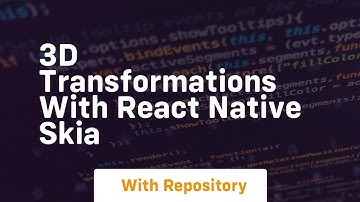 3d transformations with react native skia