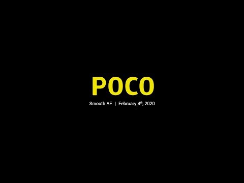 POCO X2 | #SmoothAF | POCO India product launch
