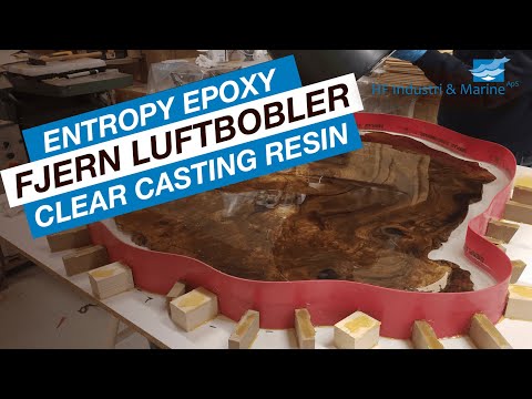 Guide til hvordan man fjerner luftbobler fra epoxy resin