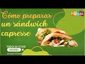 Como preparar un sandwich caprese - HogarTv producido por Juan Gonzalo Angel Restrepo