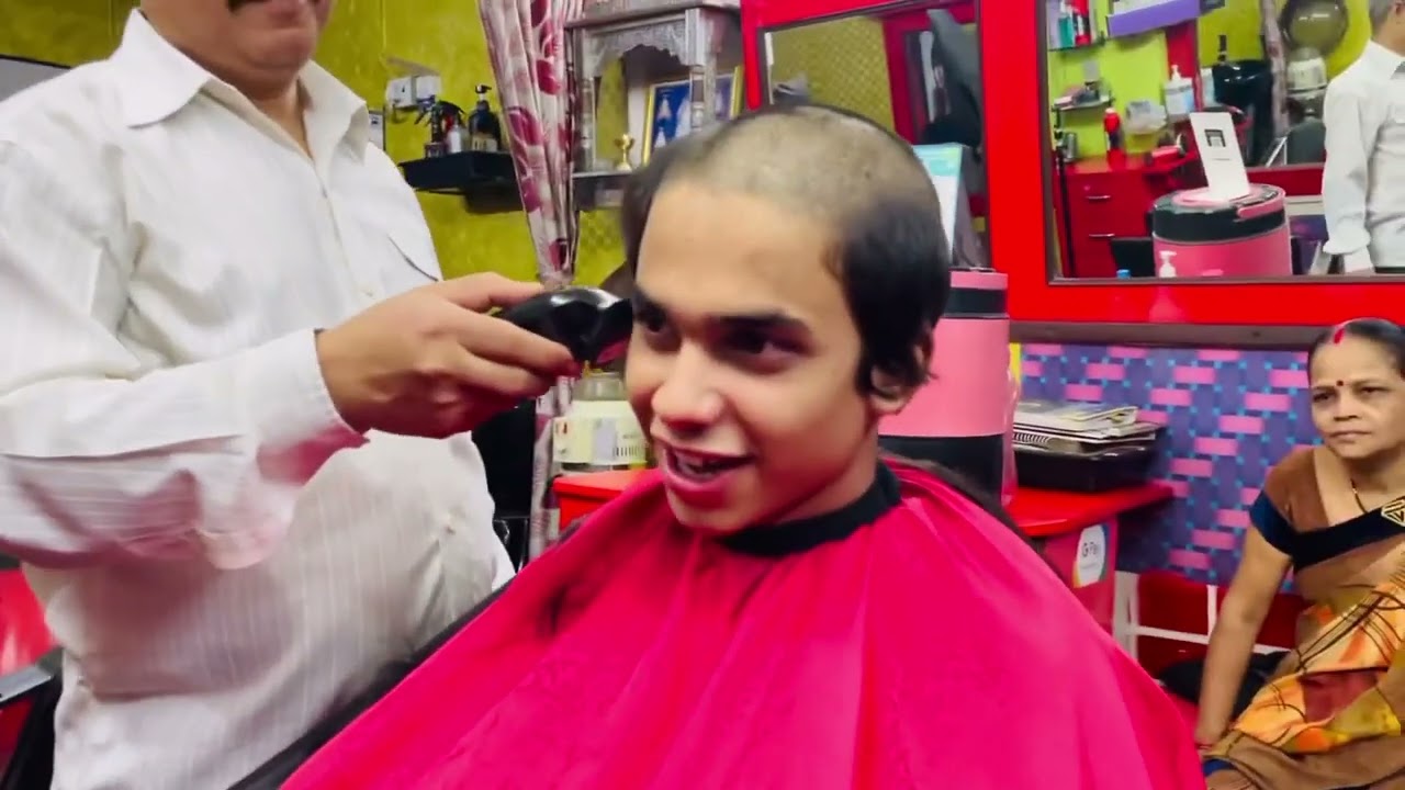 Headshave / forced headshave / dandruff remove treatment permanently in Hindi