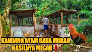 Pembuatan Kandang  Ayam Kdanung 