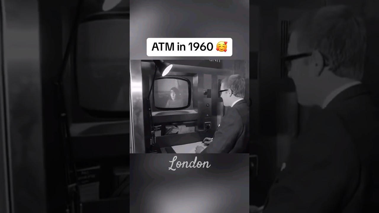 how to withdraw money in ATM 1960 in London. London ATM 
