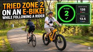 I Tried Zone 2 Training on an E-Bike While Following Another Rider