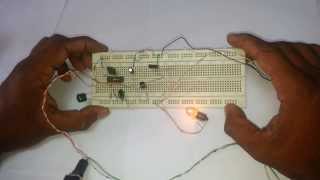 Momentary push button soft latching toggle on off switch circuit electronicecircuits com screenshot 4