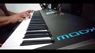 YAMAHA MODX 7  Full Concert Grand+ Etheral Pad