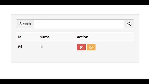 Jquery Ajax Search Using PHP Bangla #1(Making Form)