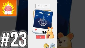 Brain Up Quiz Level 23 Chose a match - Gameplay Solution Walkthrough
