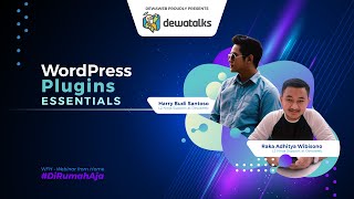 Dewatalks: WordPress Plugins Essentials