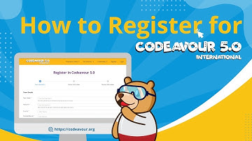 Step-by-Step Guide on How to Register for Codeavour 5.0- Biggest Coding, AI, & Robotics Competition🤖